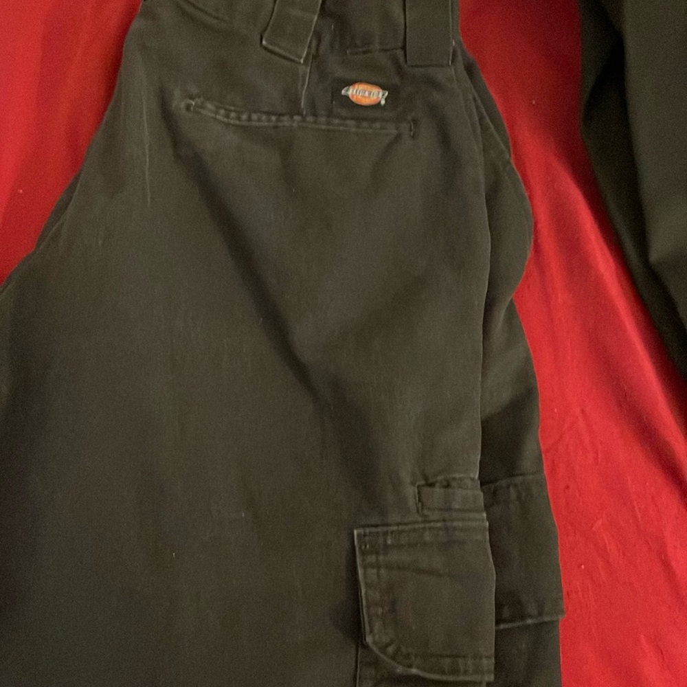 Faded black dickies 34W x 30L cargo